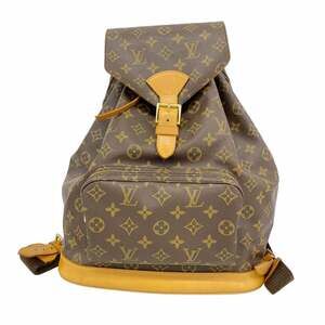 LOUIS VUITTON Brown Monogram Backpack